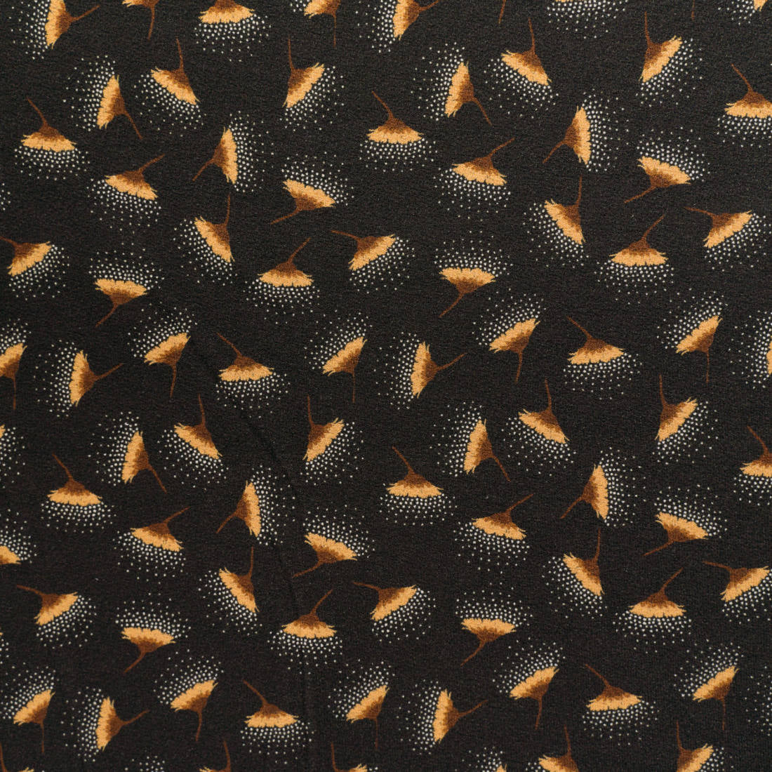 n-hfrosch-stoffe-viskose-krepp-jersey-pusteblumen-schwarzbraun image 7