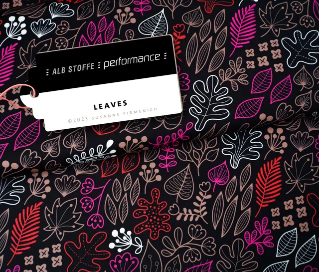 hamburger-liebe-performance-funktionsstoff-leaves-pink-bl-tter image 1