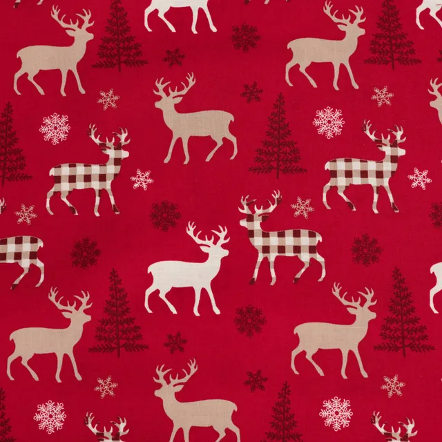 n-hfrosch-weihnachten-baumwollstoff-druck-meterware image 1