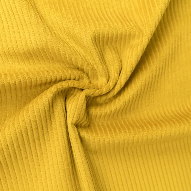n-hfrosch-stoffe-genua-cord-senfgelb-baumwolle-meterware image 1