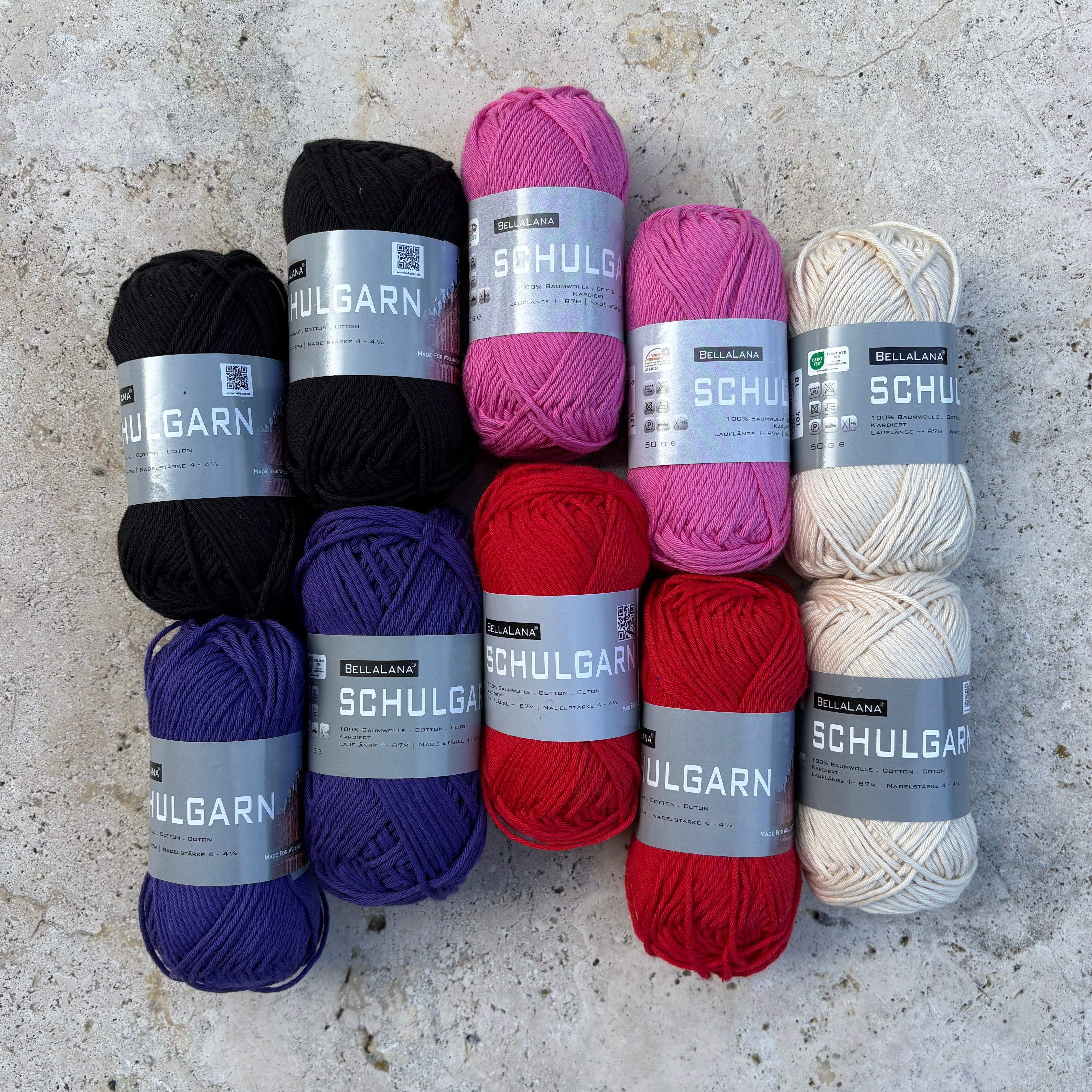 bellalana-schulgarn-strickset-sommer-cardigan-bunt-36-38 image 7