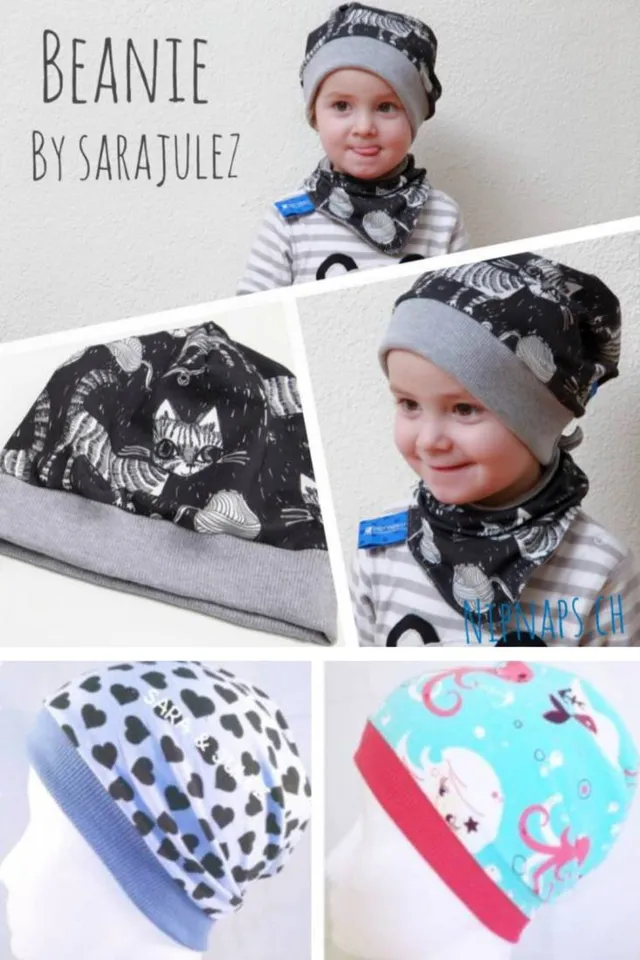 n-hfrosch-schnittmuster-beanie-sara-julez-m-tze-e-book-kinder image 1