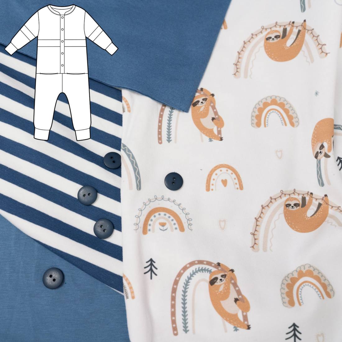 n-hfrosch-n-hpakete-mimpi-faultier-n-hpaket-jumpsuit-jersey image 1