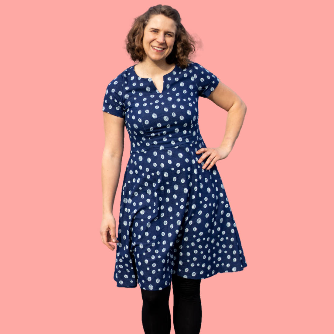 n-hfrosch-kini-damen-a-linien-kleid-schnittmuster image 6