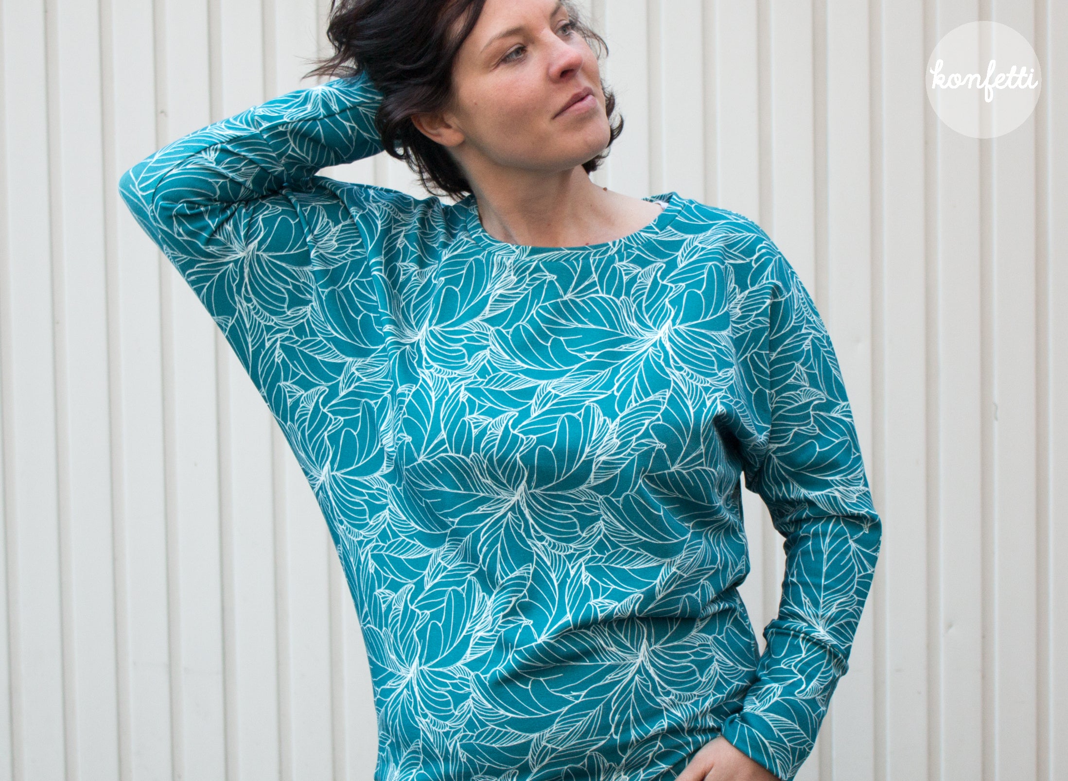 konfetti-patterns-fledermausshirt-schnittmuster-damen-gr-34-52 image 2