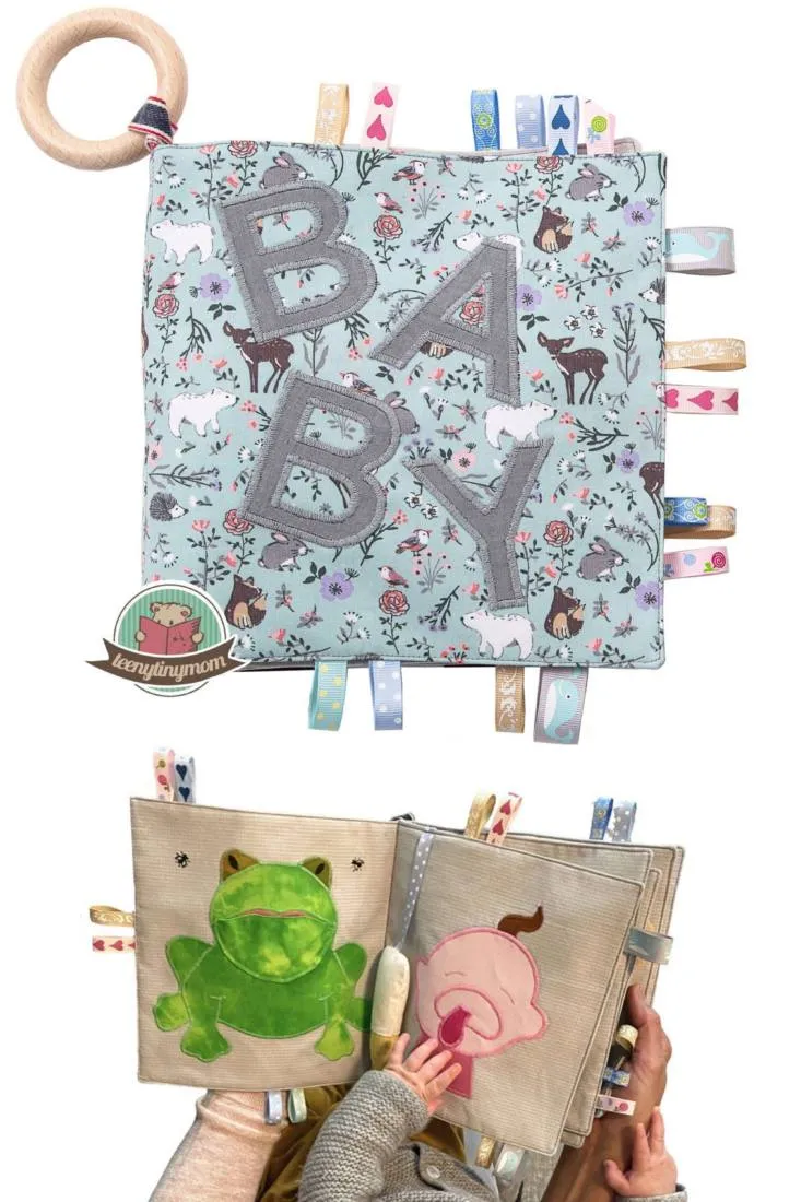 n-hfrosch-schnittmuster-babybuch-stoffbuch-digital-geschenk image 1