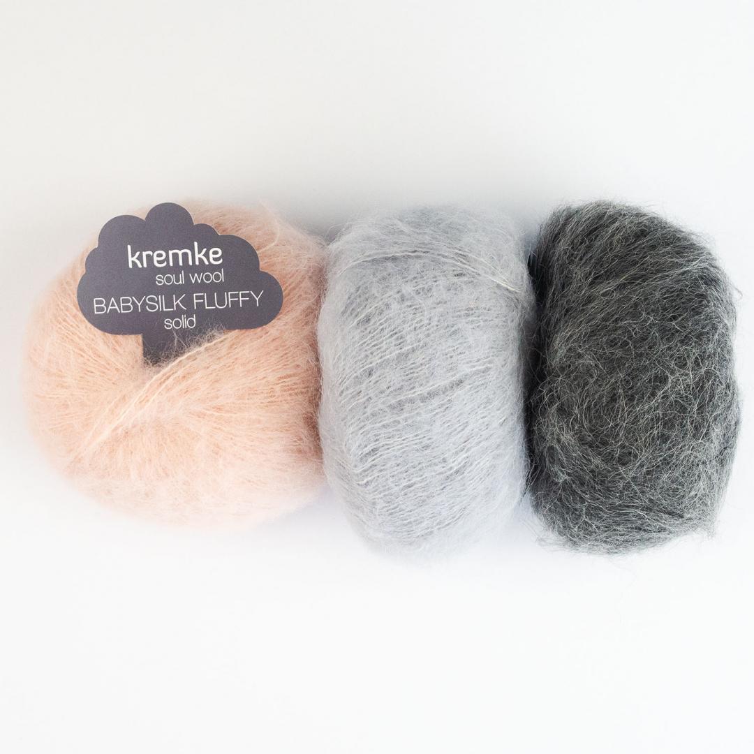 kremke-soul-wool-yarns-baby-silk-fluffy-uni-pfirsich-flauschgarn image 1