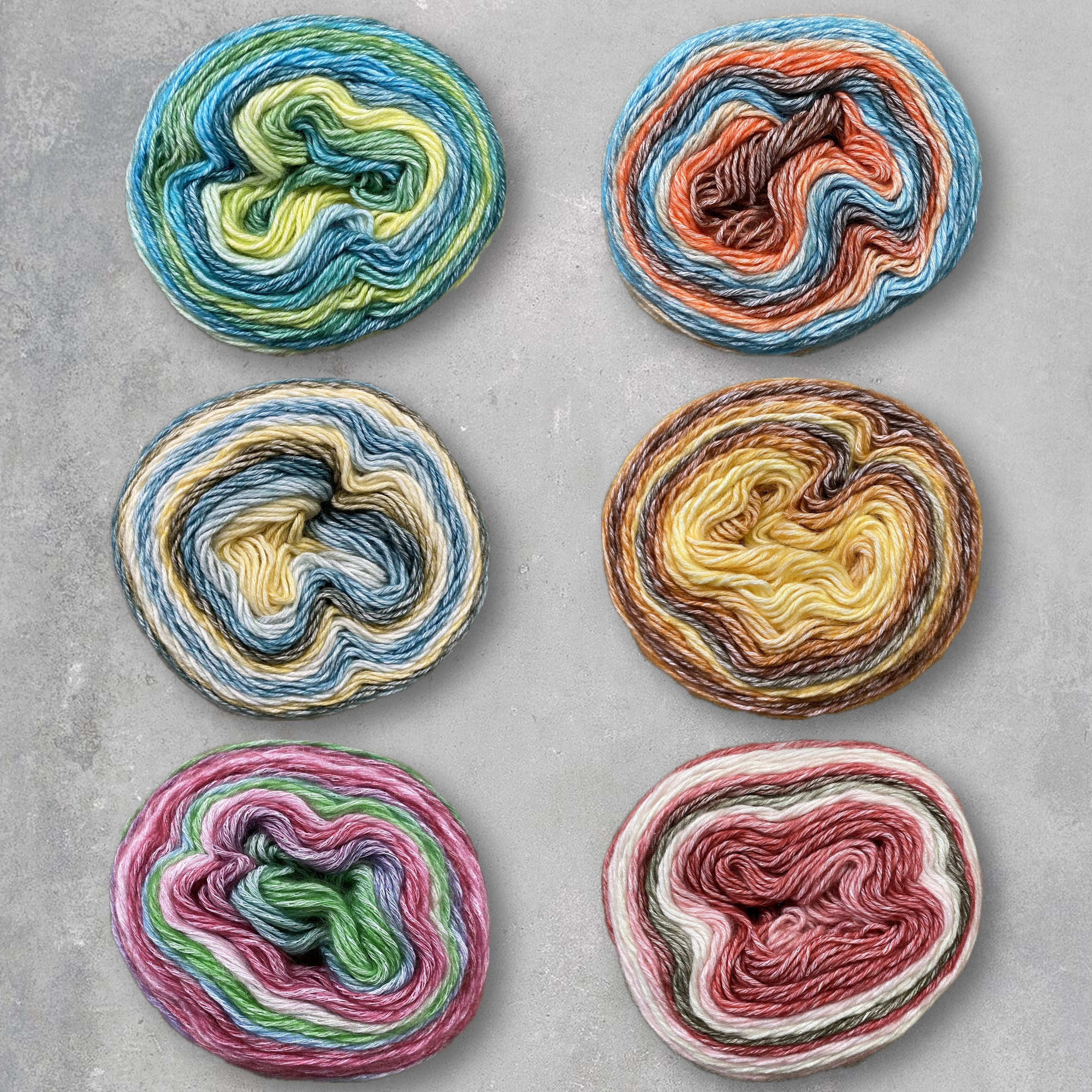 bellalana-regenbogen-wollpaket-5x150g-gelb-blau-306-vorteilspreis image 8