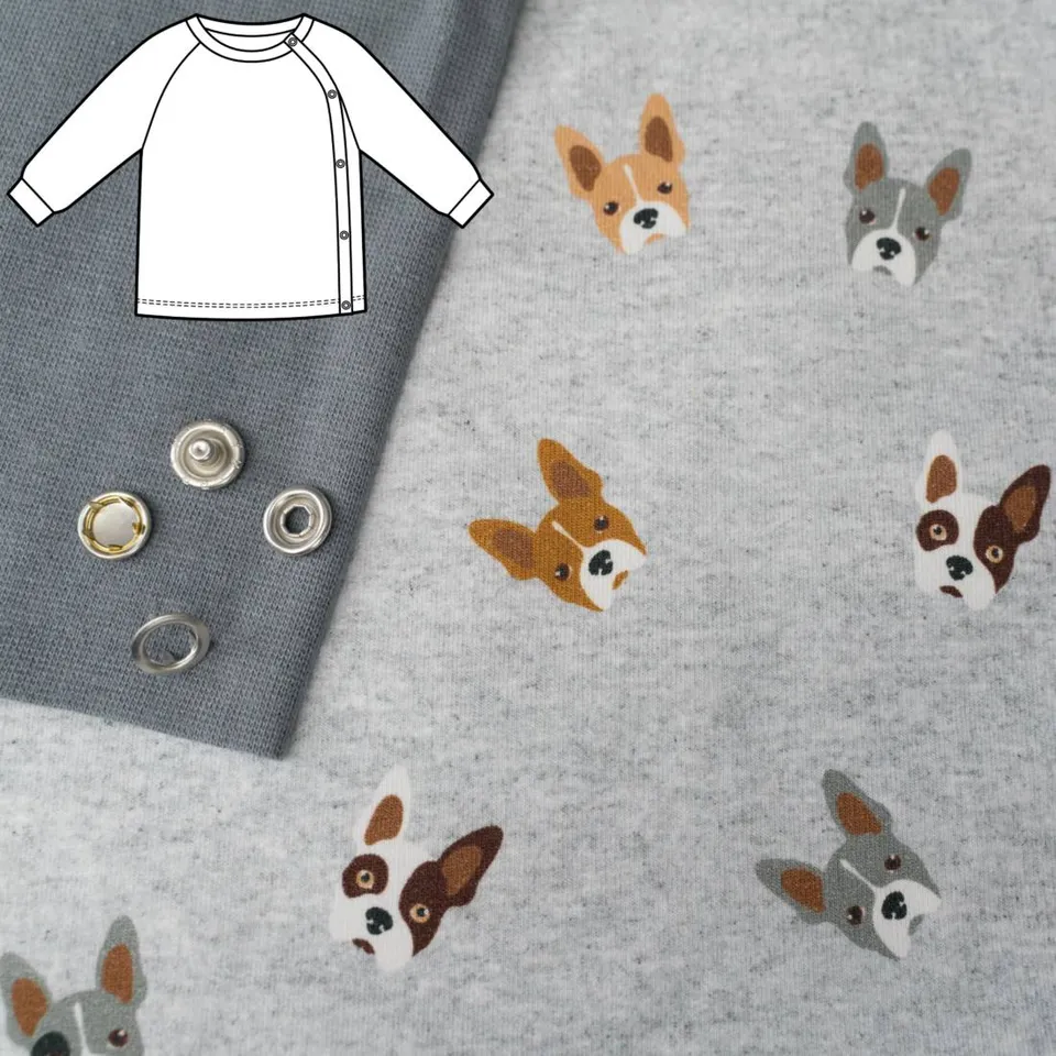n-hfrosch-tamat-n-hpaket-baby-wickelj-ckchen-hunde-french-terry image 1