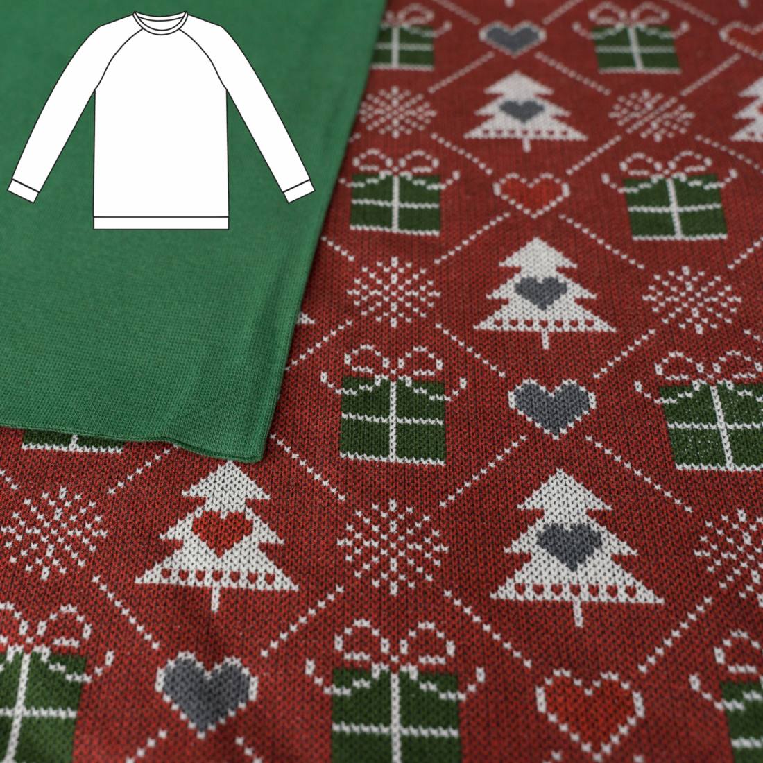 n-hfrosch-sama-n-hpaket-kids-shirt-weihnachtsbaum-gr-n image 8
