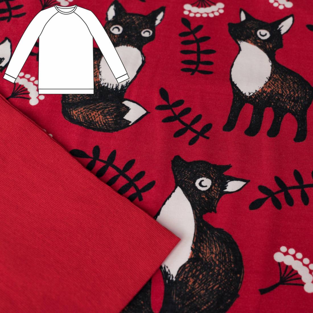 n-hfrosch-sama-n-hpaket-kids-shirt-jersey-fuchs-nuutti-rot image 1