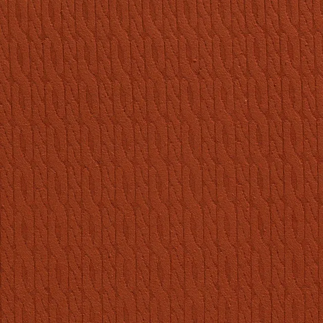 n-hfrosch-strick-jacquard-zopfmuster-stoff-steinrot-1-4-m image 1