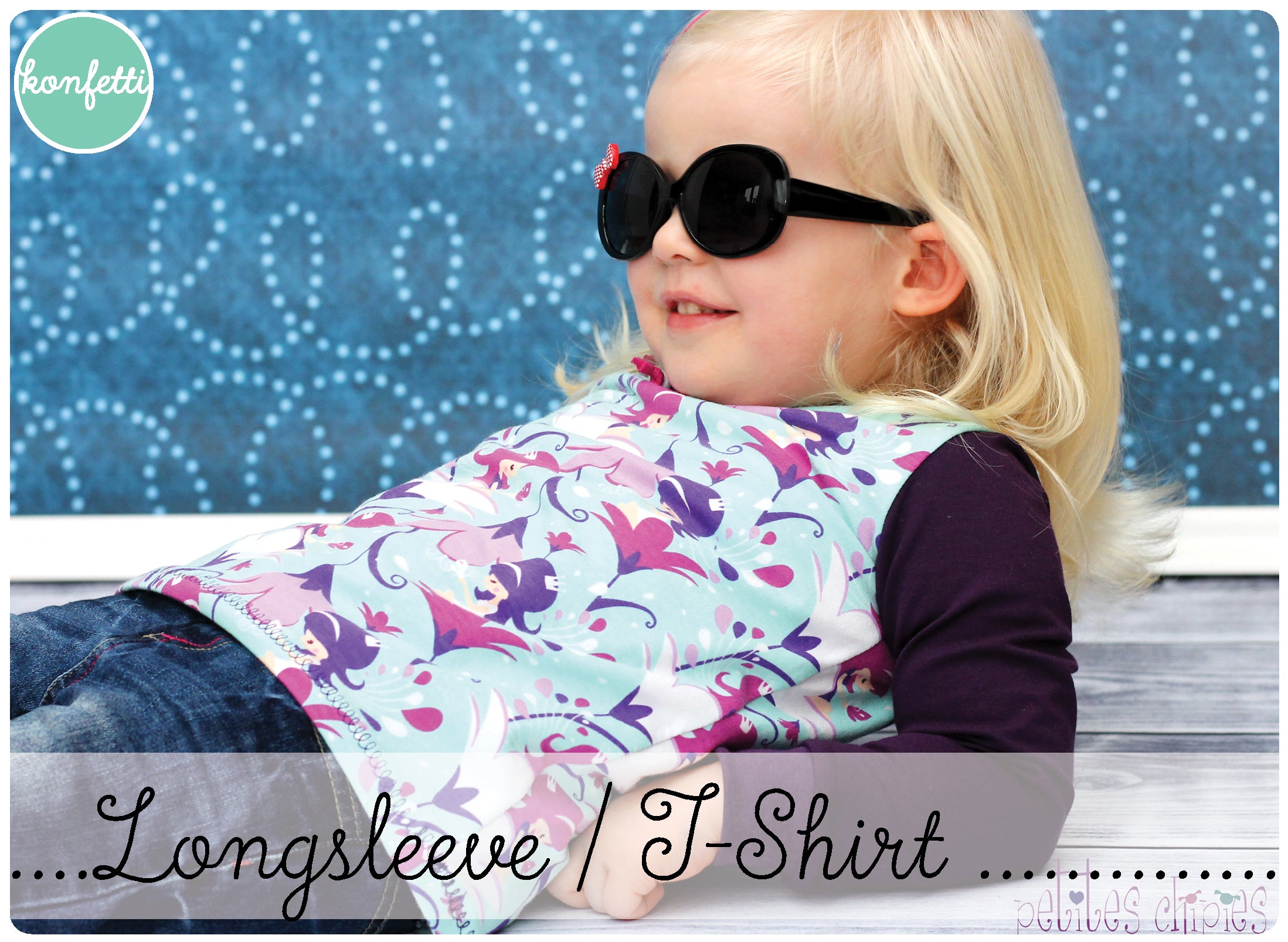 konfetti-patterns-longsleeve-kinder-shirt-ebook-gr-92-164 image 1
