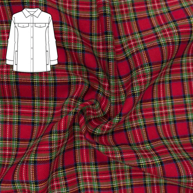 n-hfrosch-luwes-hemdjacke-n-hpaket-schottenkaro-rot-flanell image 1