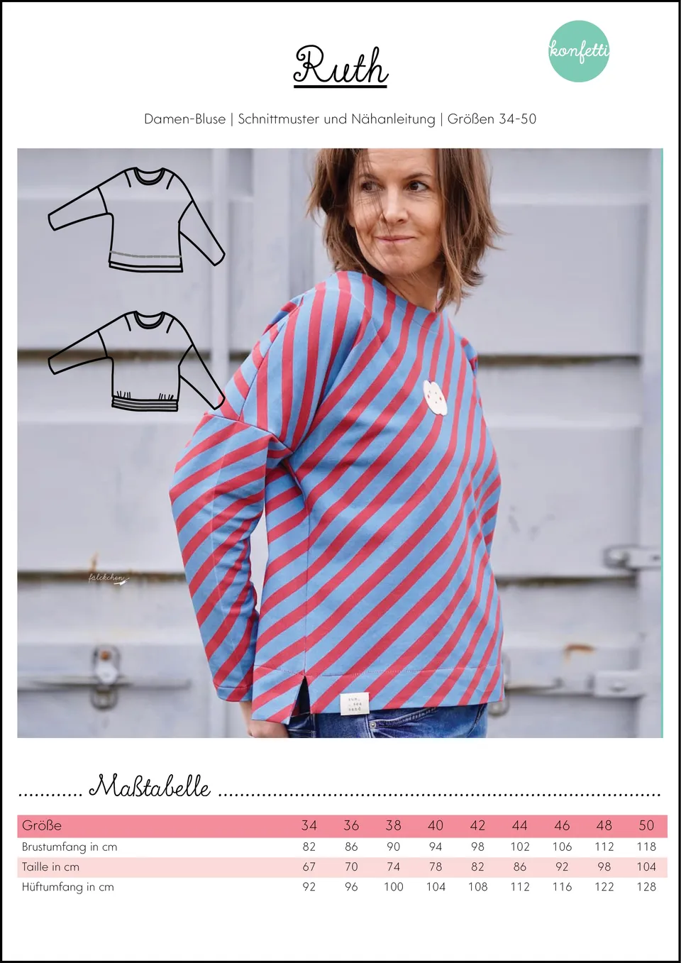 konfetti-patterns-ruth-papierschnittmuster-pullover-gr-34-50 image 1