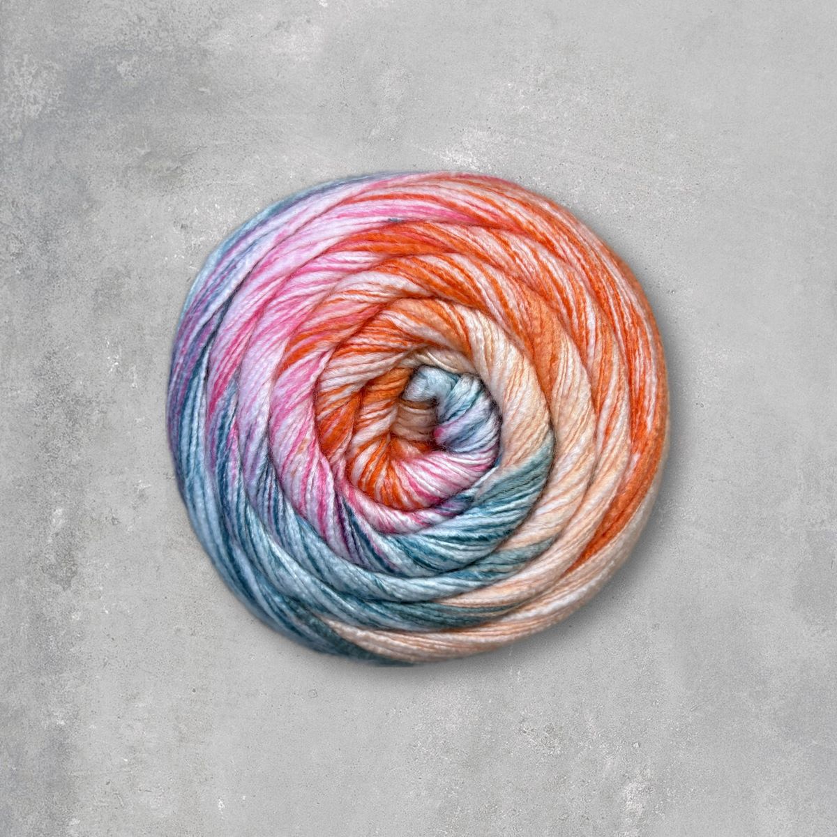 bellalana-versailles-garn-orange-pink-petrol-farbverlauf-vegan image 2