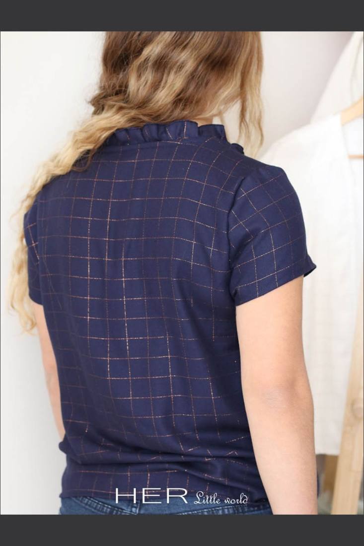 n-hfrosch-stoffe-viskose-twill-glitzer-karo-stoff-dunkelblau image 4