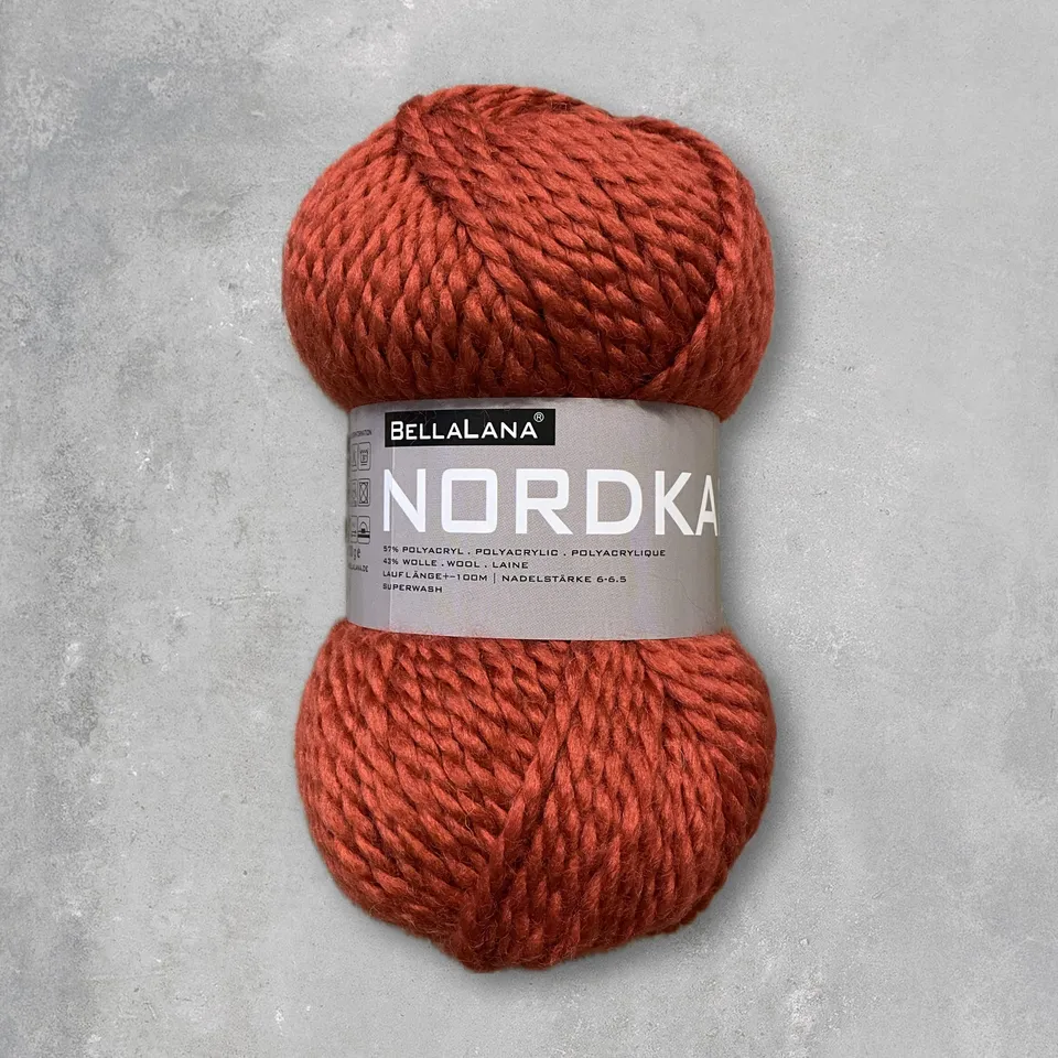 bellalana-einzelkn-uel-nordkap-big-knit-wolle-rostrot image 1