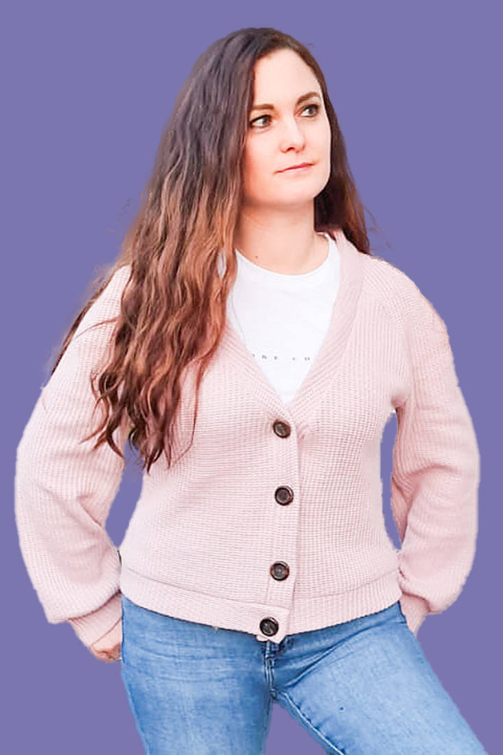 n-hfrosch-jujur-cardigan-schnittmuster-damen-strick-v-ausschnitt image 1