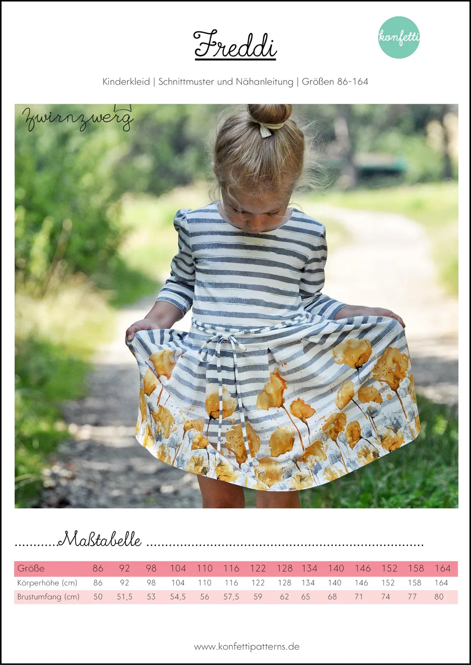 konfetti-patterns-freddi-kinder-kleid-papierschnittmuster-86-164 image 1