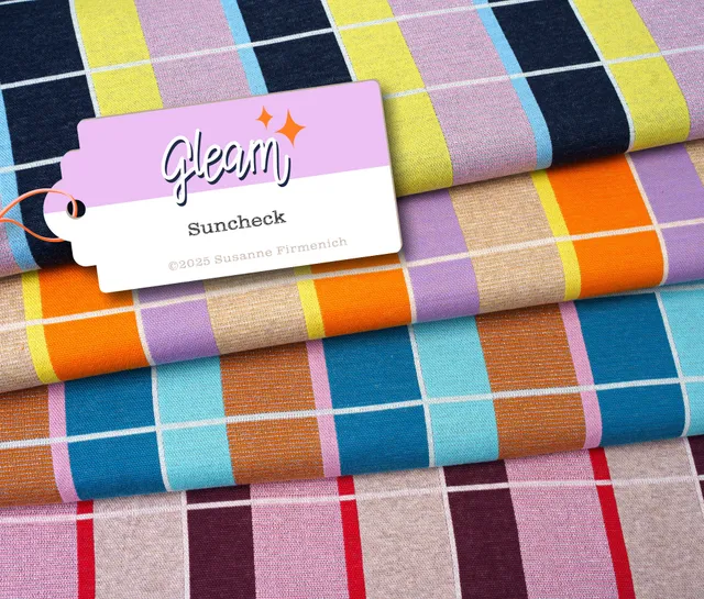 hamburger-liebe-gleam-suncheck-jacquardstoff-col-1-lurex image 1