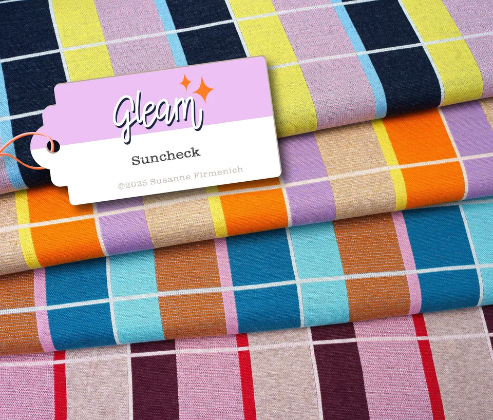 hamburger-liebe-gleam-suncheck-jacquardstoff-col-1-lurex image 1