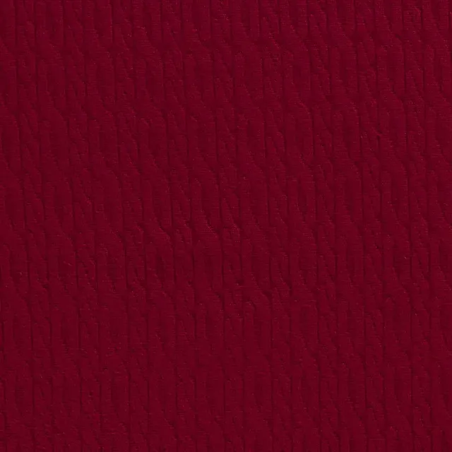 n-hfrosch-strick-jacquard-zopfmuster-stoff-dunkelrot image 1