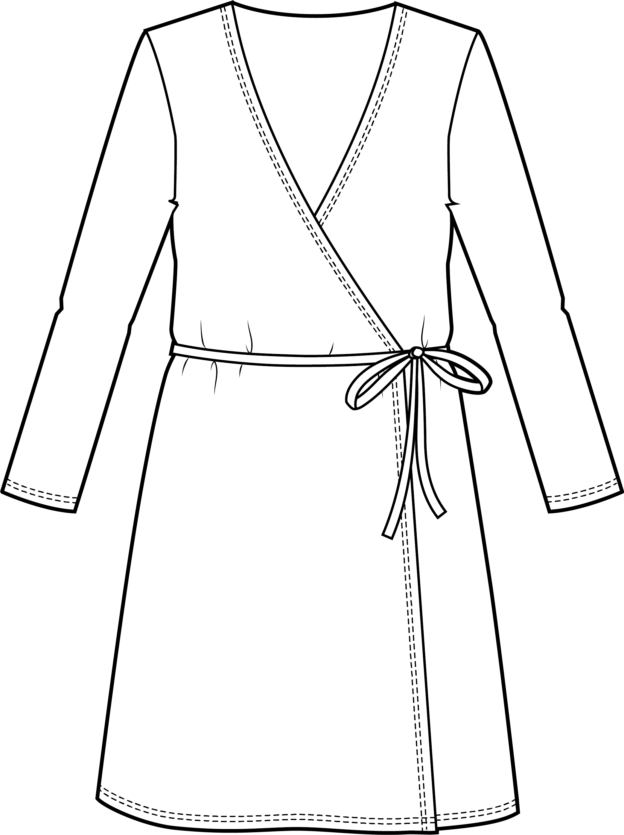 n-hfrosch-papierschnittmuster-damen-kleid-belit-wickelkleid image 4
