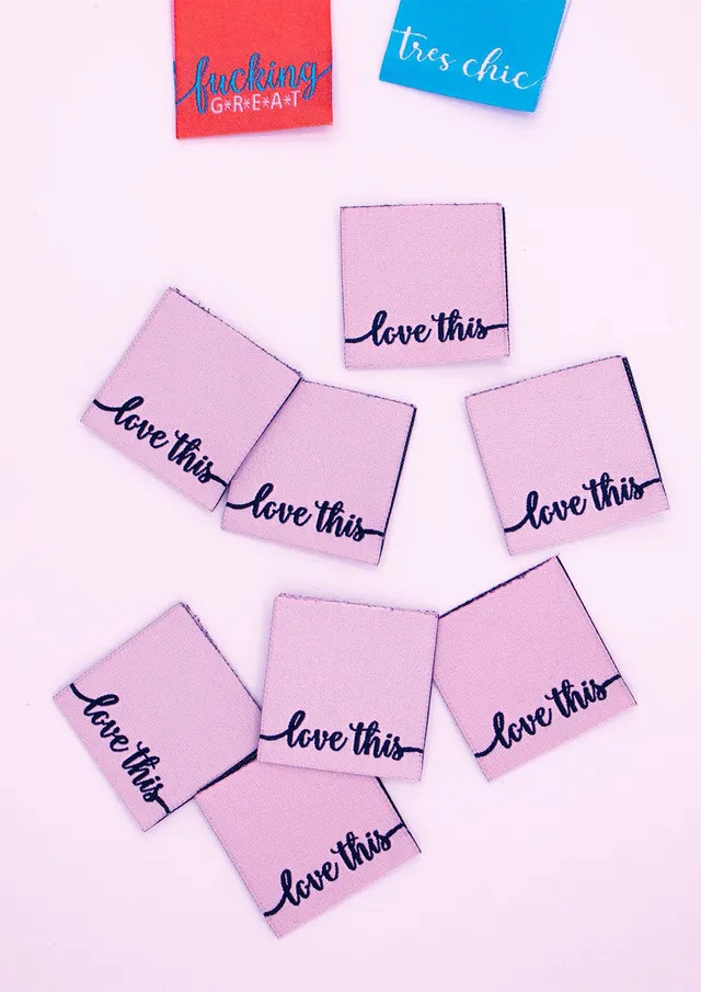 konfetti-patterns-label-love-this-webetiketten-9er-set-rosa image 1