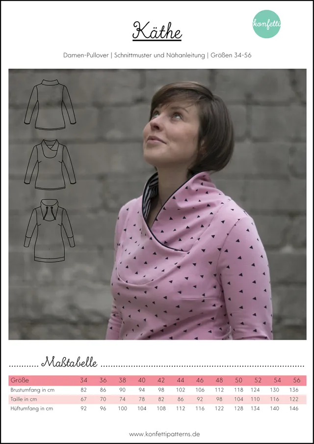 konfetti-patterns-k-the-papierschnittmuster-damen-pullover-34-56 image 1