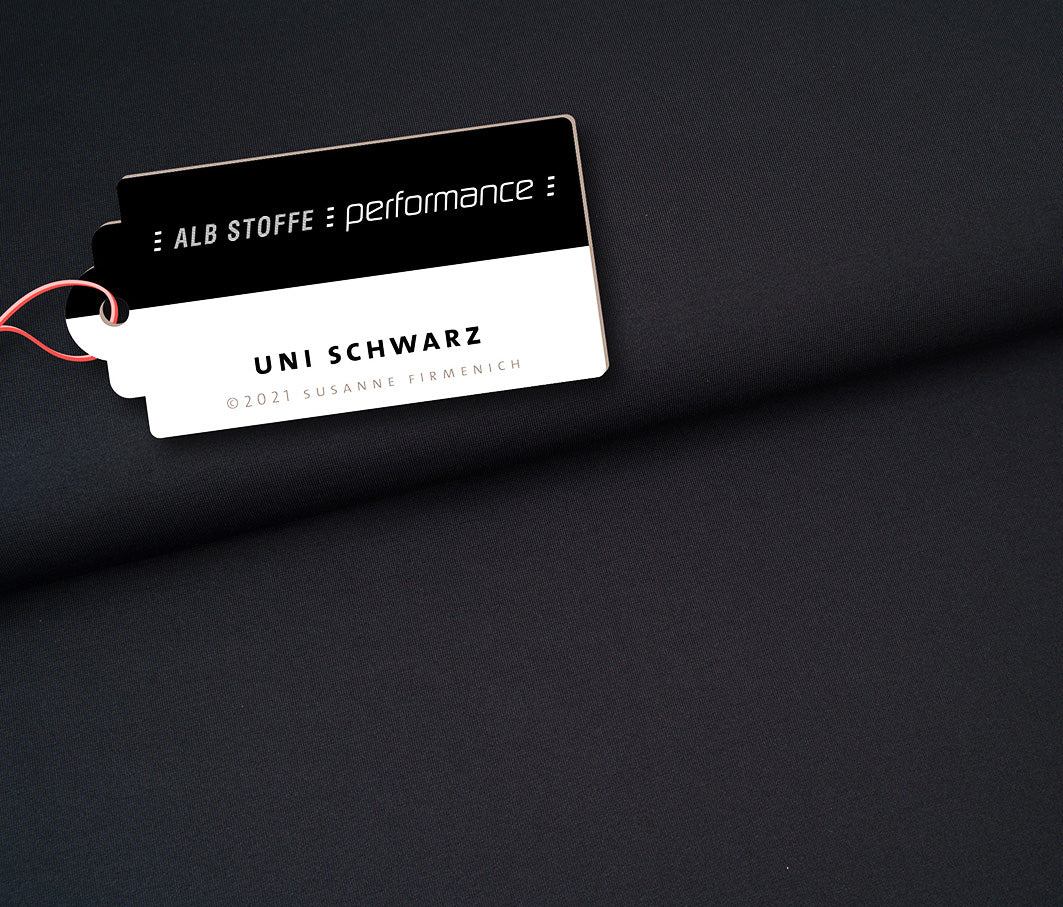 hamburger-liebe-performance-uni-stoff-schwarz-activewear-elastisch image 1