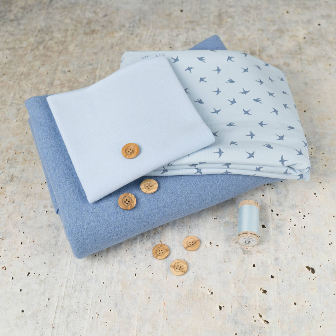 n-hfrosch-b-ndchenware-pastell-hellblau-elastischer-b-ndchenstoff image 2