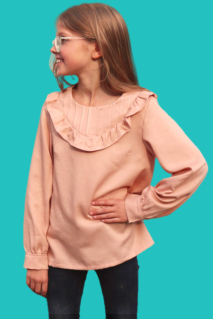 n-hfrosch-seni-kinder-bluse-papierschnittmuster-r-sche image 1