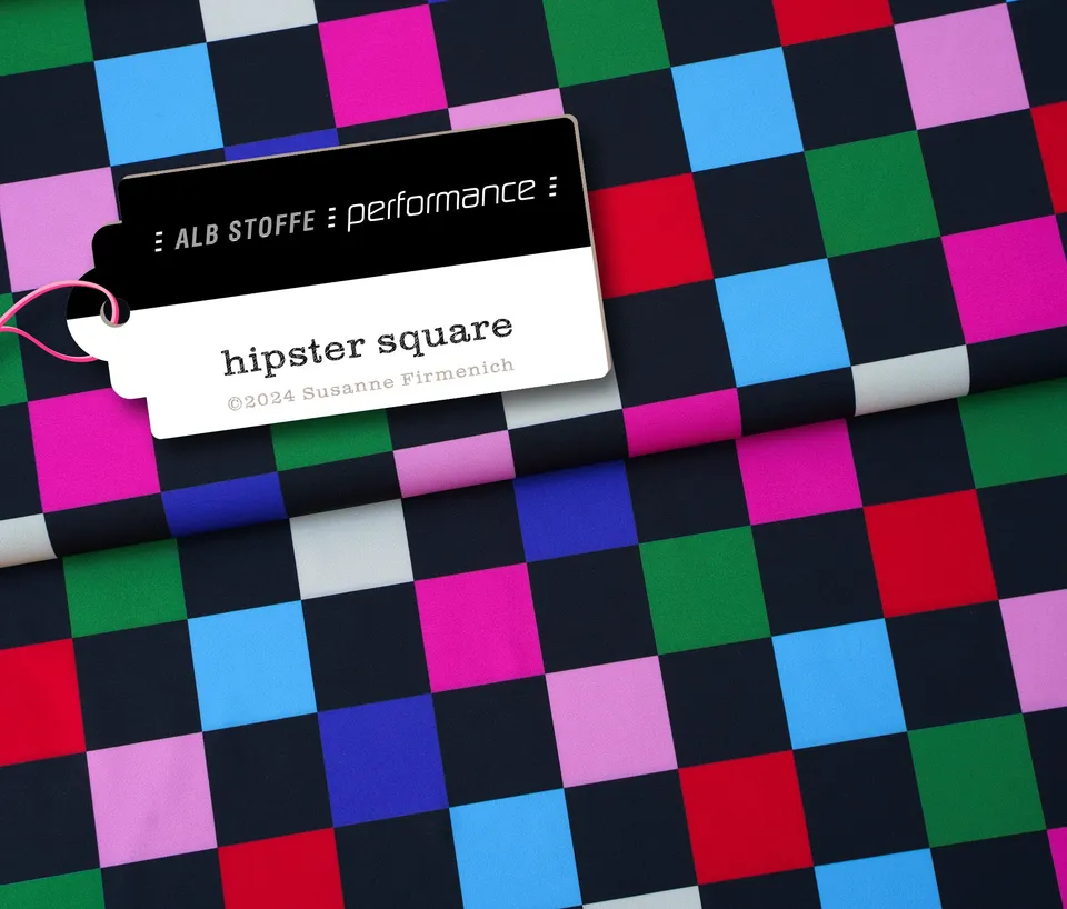 hamburger-liebe-performance-hipster-square-black-stoff-meterware-uv image 1