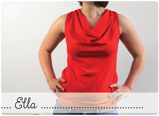 konfetti-patterns-ella-schnittmuster-wasserfallshirt-gr-34-48 image 1