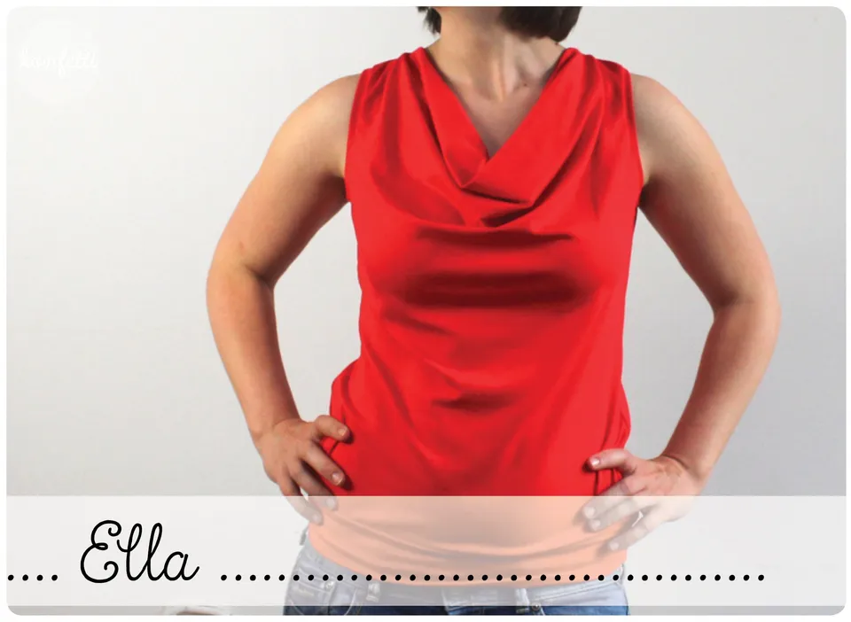 konfetti-patterns-ella-schnittmuster-wasserfallshirt-gr-34-48 image 1