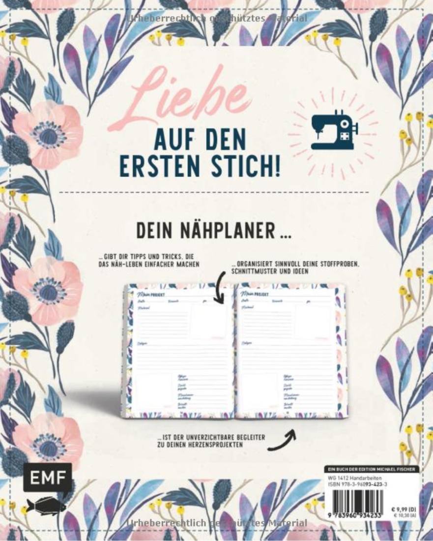 n-hfrosch-n-hb-cher-meine-n-hprojekte-n-hbuch-planer-64-seiten image 4