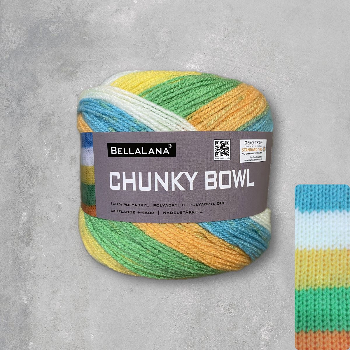 bellalana-strick-sets-chunky-bowl-streifen-cardigan-strickjacke image 2