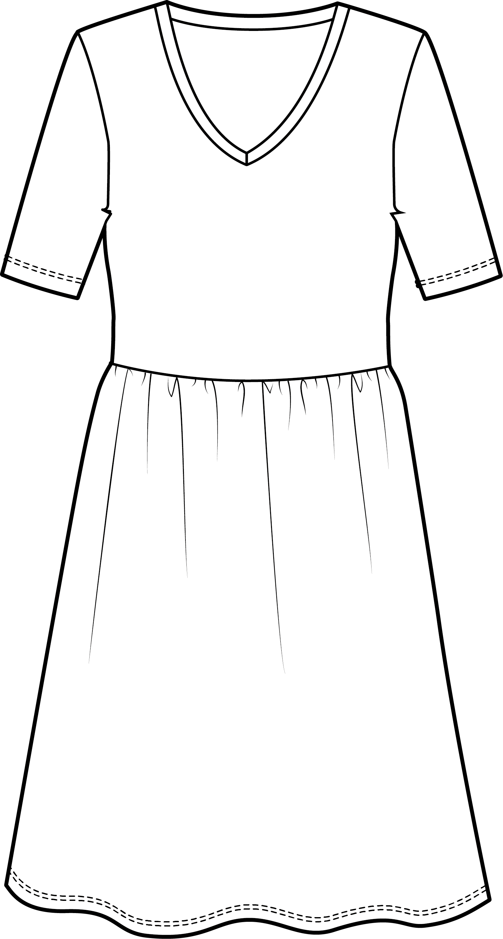 n-hfrosch-papierschnittmuster-damen-kleid-gaun-jerseykleid image 4