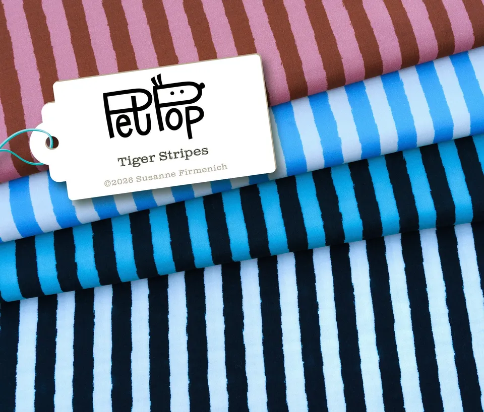 hamburger-liebe-pet-pop-tiger-stripes-double-gauze-col-1 image 1