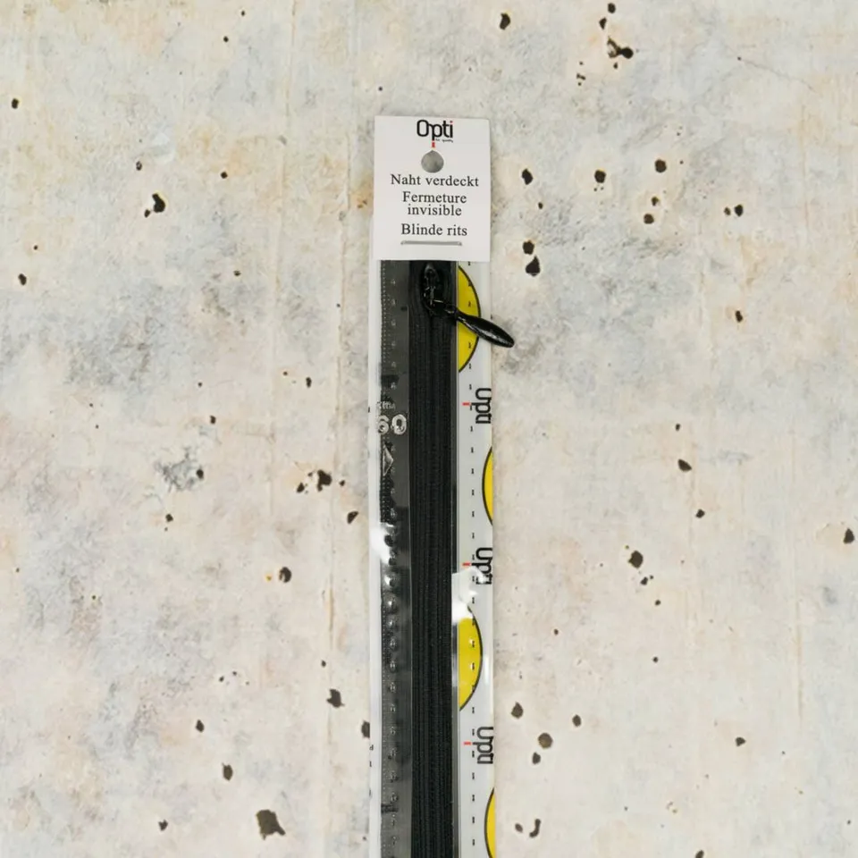 n-hfrosch-nahtverdeckter-rei-verschluss-schwarz-s43 image 1