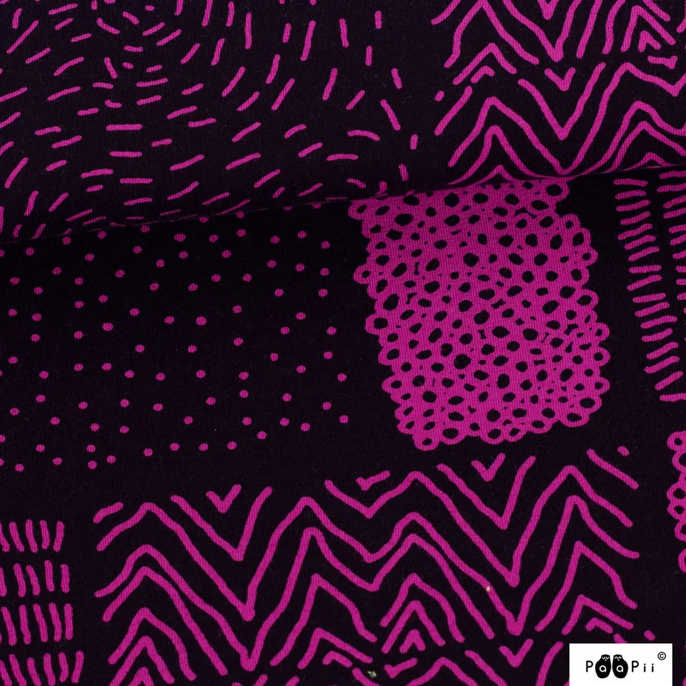 n-hfrosch-stoffe-bio-jersey-sarka-fuchsia-gemustert image 1