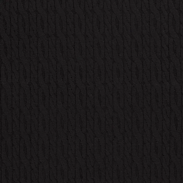 n-hfrosch-strick-jacquard-zopfmuster-schwarz-pullistoff image 1