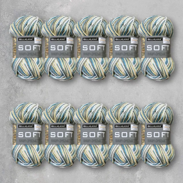 bellalana-soft-color-wollpaket-10x50g-bunt-multicolor-baumwolle image 1