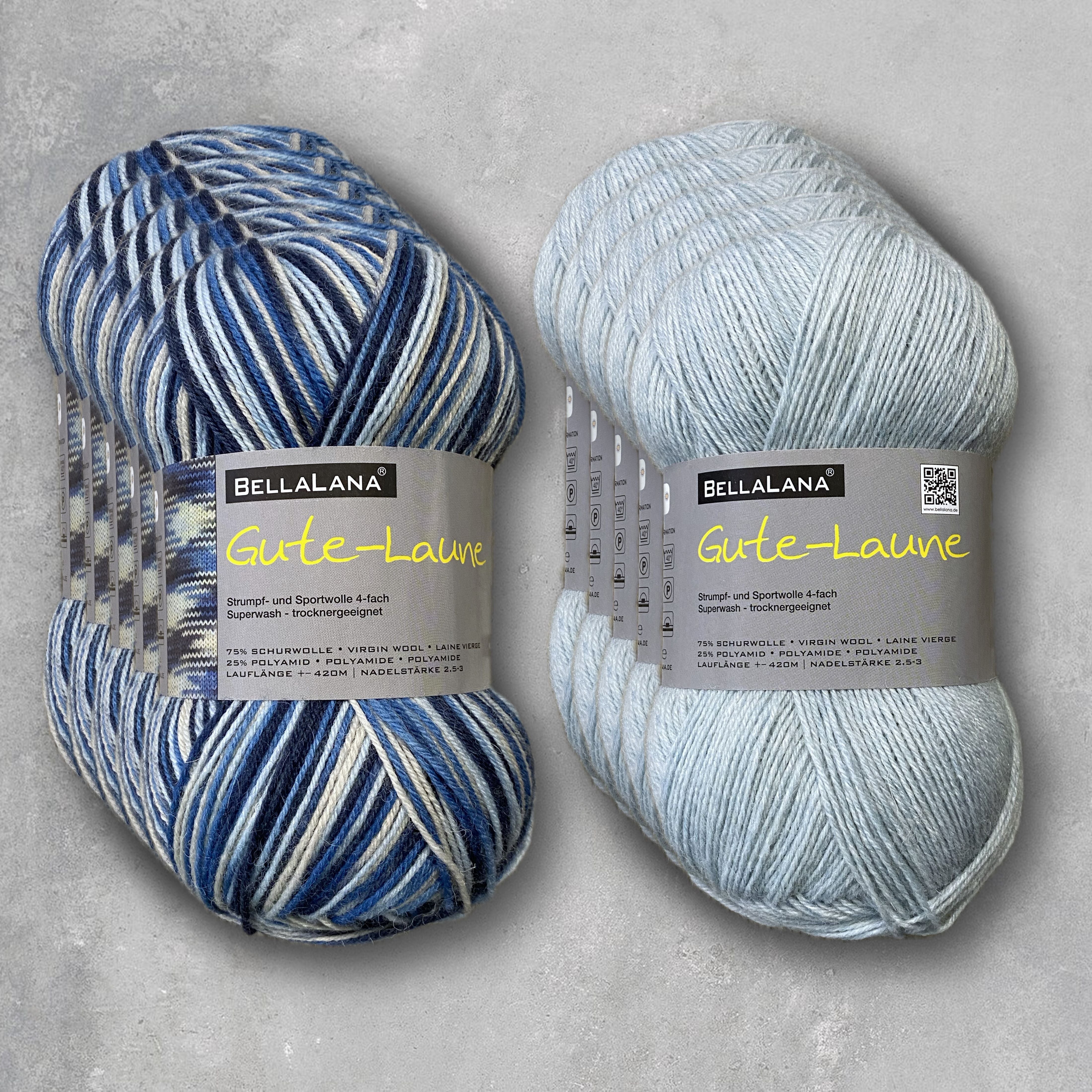 bellalana-gute-laune-sockenwolle-paket-multicolor-10x100g image 7