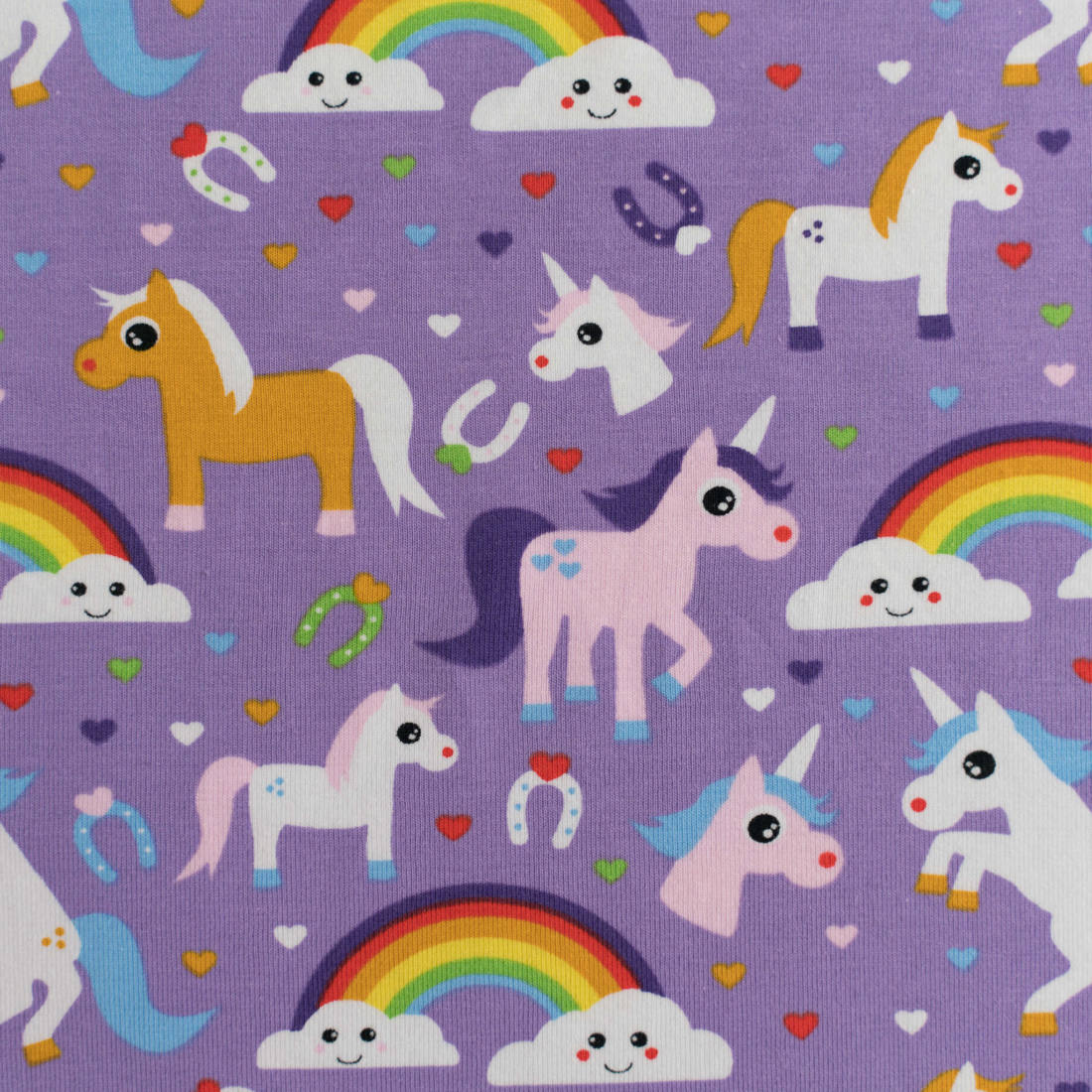 n-hfrosch-n-hpakete-baumwolljersey-regenbogen-einhorn-flieder-babykleidung image 1