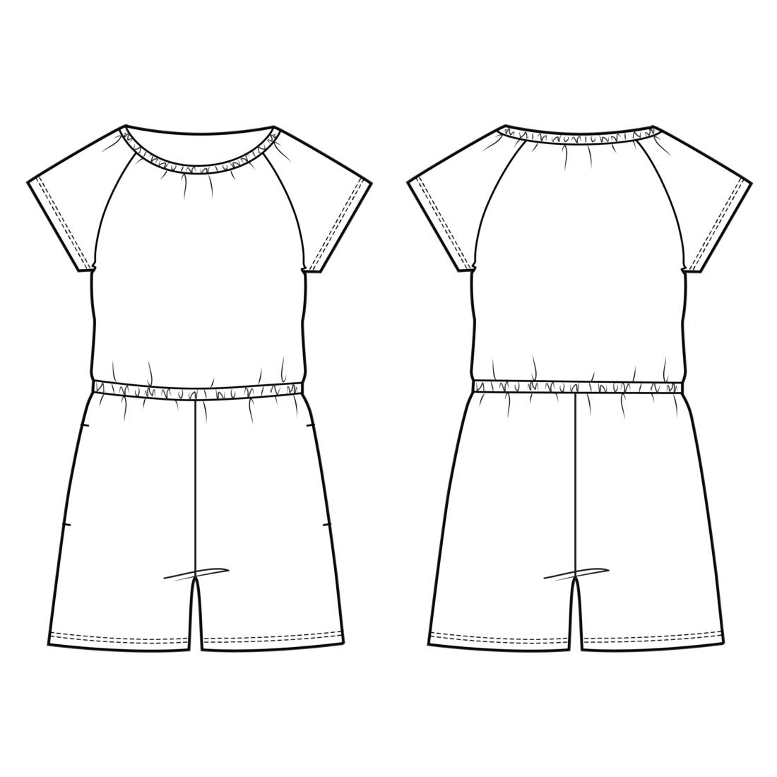 n-hfrosch-papierschnittmuster-lompat-kinder-jumpsuit-sommer image 2