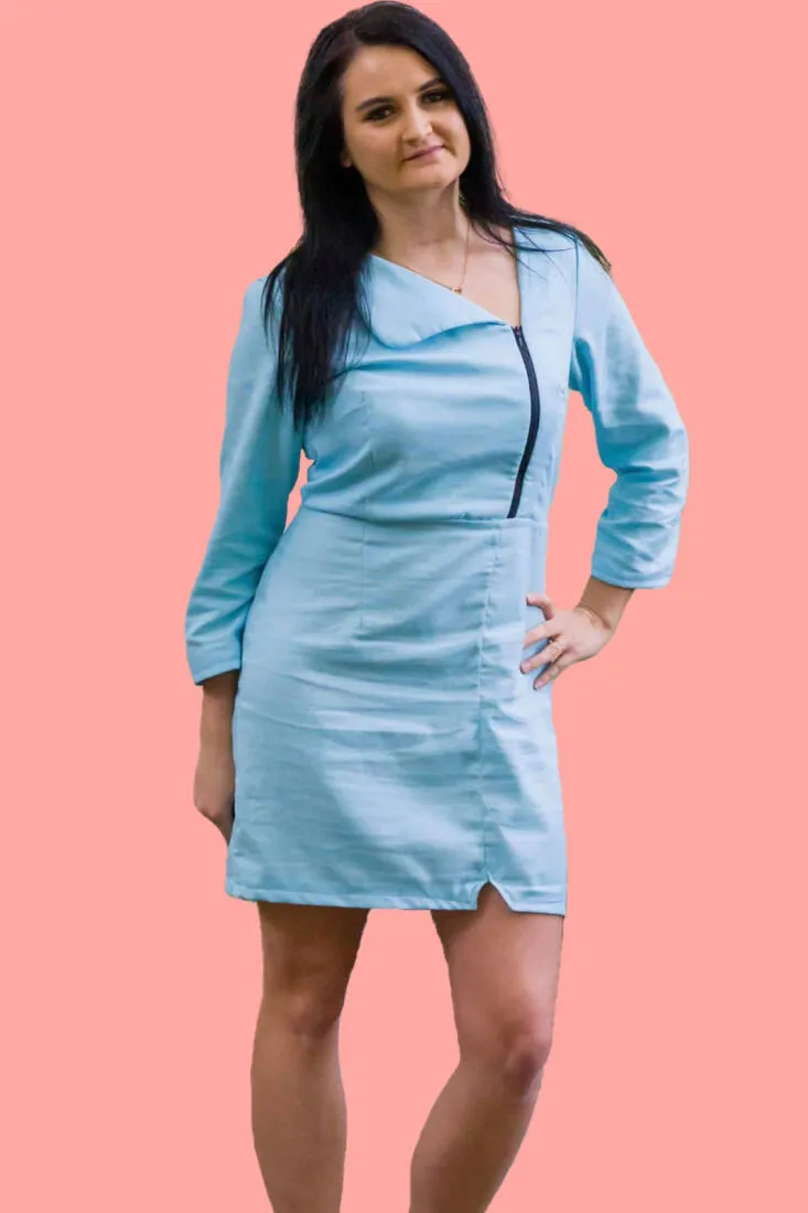 n-hfrosch-khayal-schnittmuster-damen-kleid-mit-schlitz image 1