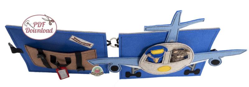 n-hfrosch-schnittmuster-quiet-book-teddy-im-flugzeug-f-hlbuch-4s image 7