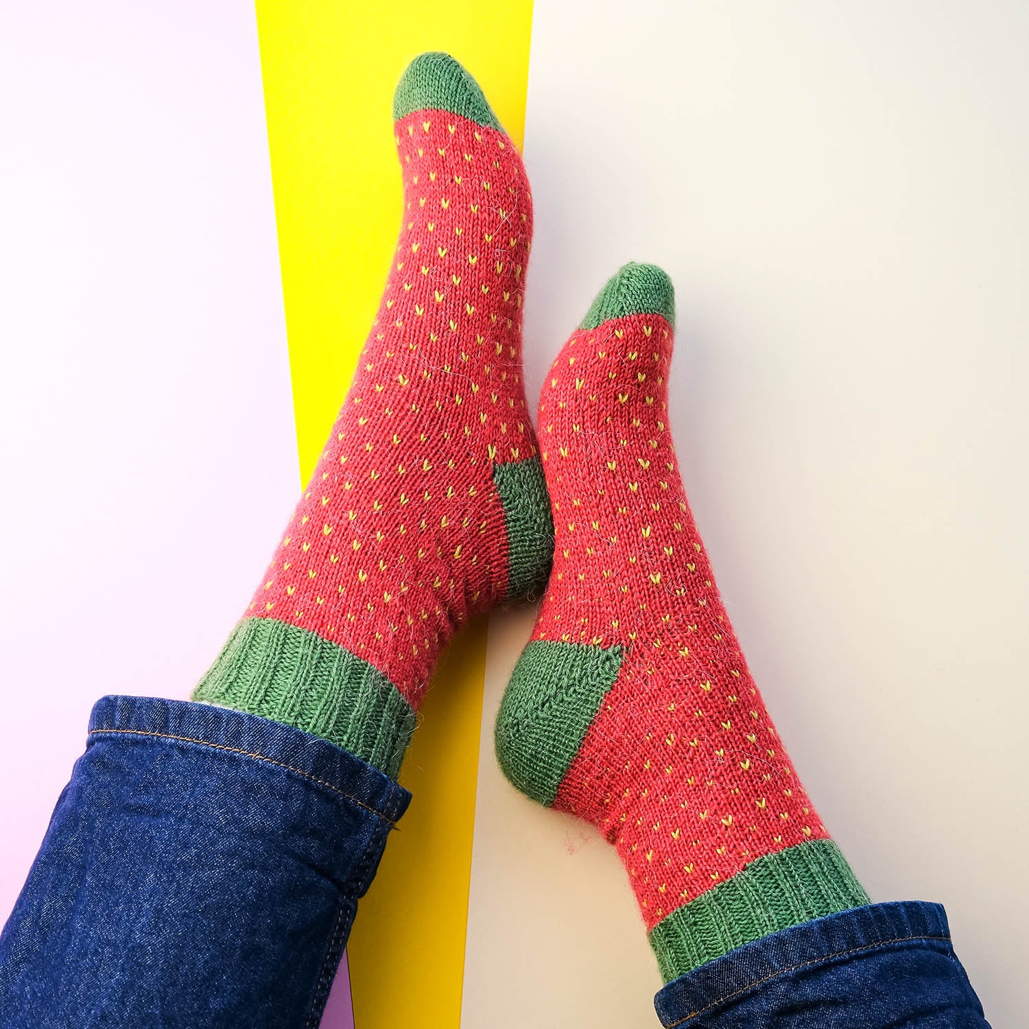 kremke-soul-wool-fruity-socks-erdbeere-strickanleitung-pdf image 1